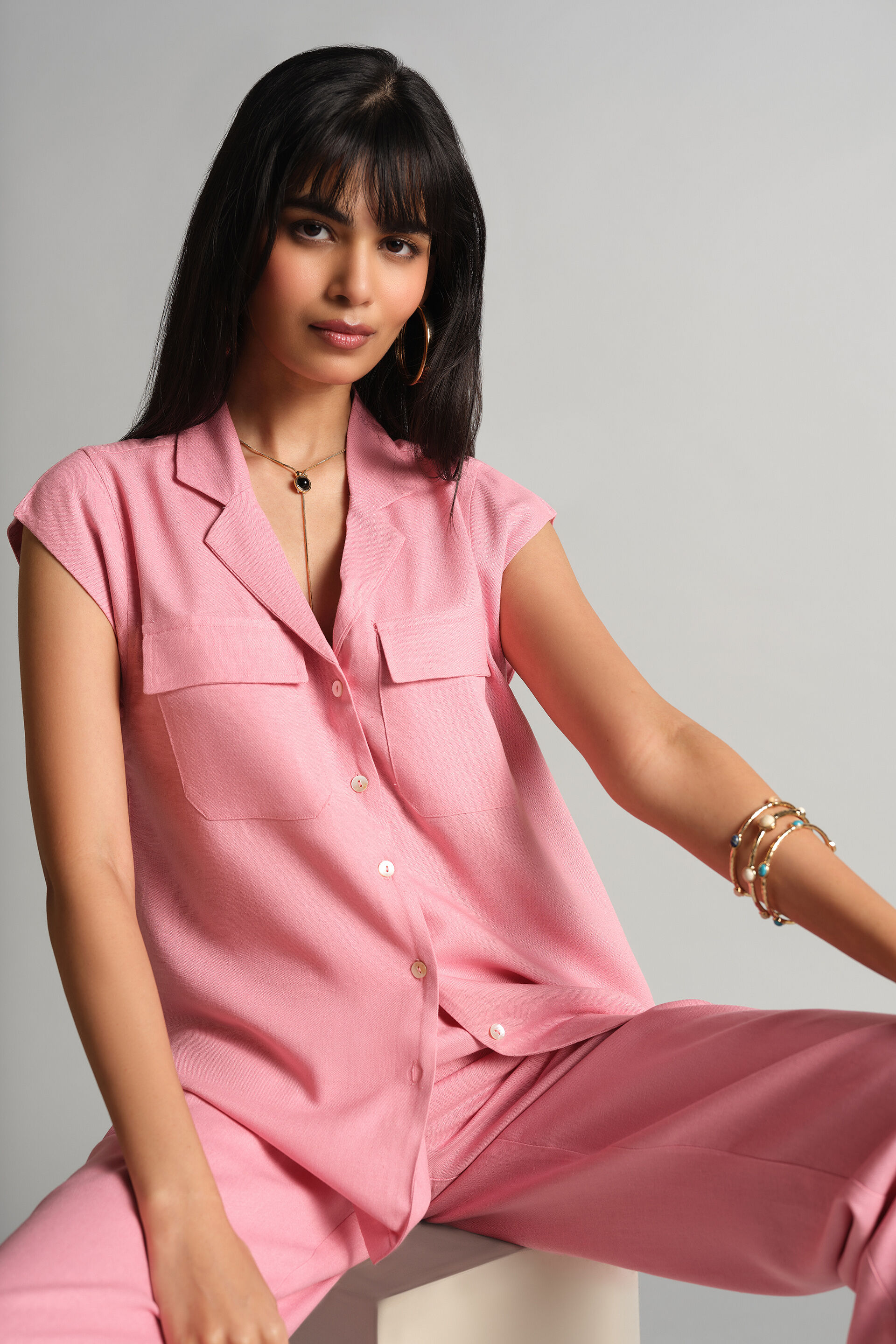 Nor Pink Co-ord, Pink, image 3